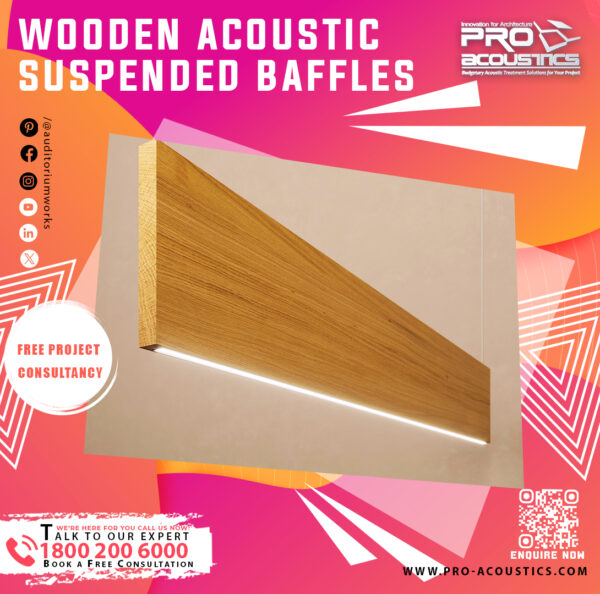 101.jpg Wooden Acoustic Suspended Baffles