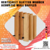 104.jpg Vertically Slatted Wooden Acoustic Wall Baffle