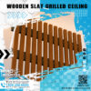 107.jpg Wooden Slat Grilled Acoustic Ceiling