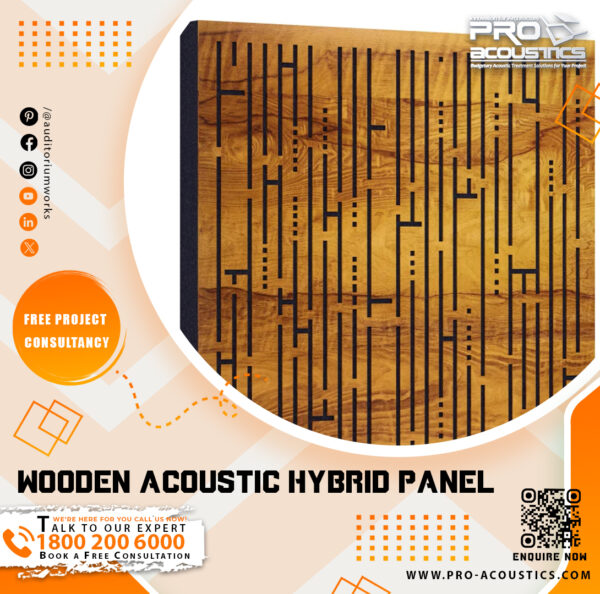 108-1.jpg Wooden Acoustic Hybrid Panel