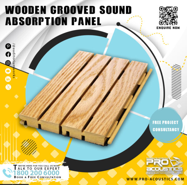 88.jpg Wooden Grooved Sound Absorption Panel