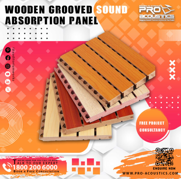 89-2.jpg Wooden Grooved Sound Absorption Panel