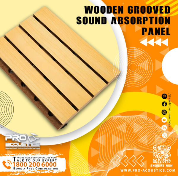 91-1.jpg Wooden Grooved Sound Absorption Panel