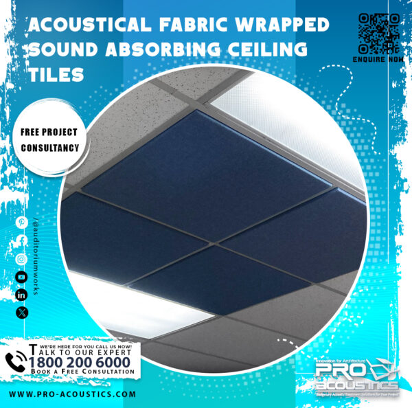 Acoustical-Fabric-Wrapped-Sound-Absorbing-Ceiling-Tiles-1-1.jpg Acoustical Fabric Wrapped Sound Absorbing Ceiling Tiles