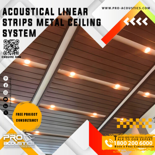 Acoustical-Linear-Strips-Metal-Ceiling-System.jpg Acoustical Linear Metal Strips Ceiling System