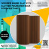 Bendable-slat.jpg Wooden Sound Slat with Slotted Polyester Back Bendable panel