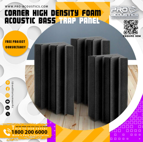 Corner-High-density-Foam-Acoustic-Bass-Trap-Panel.jpg Corner Foam Acoustic Bass Trap Panel