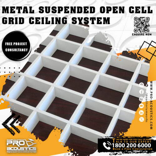 Metal-Suspended-Open-Cell-Grid-Ceiling-System-2.jpg Metal Suspended Open Cell Grid Ceiling System