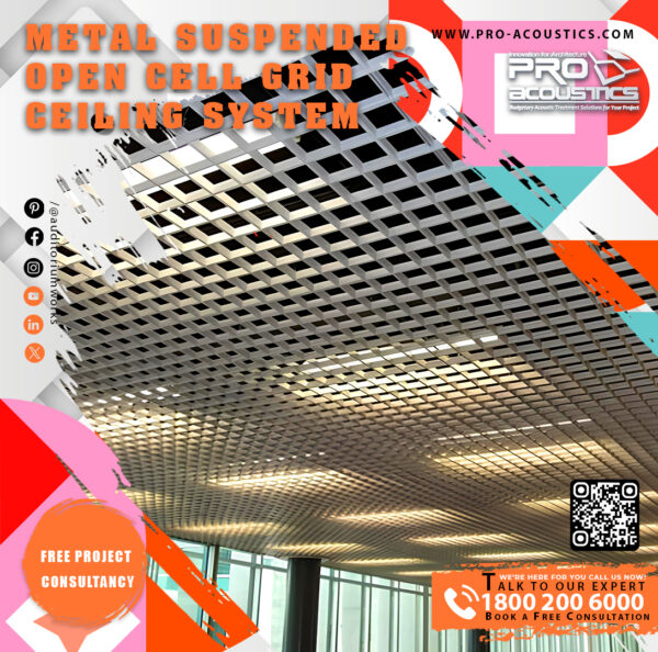 Metal-Suspended-Open-Cell-Grid-Ceiling-System-4.jpg Metal Suspended Open Cell Grid Ceiling System