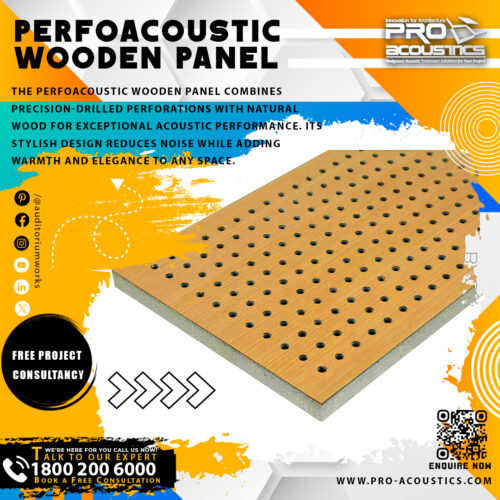 PerfoAcoustic Wooden Panel