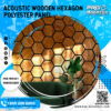 Wooden-Semicircle-Sound-Slat-Acoustic-polyester-panel-3.jpg Acoustic Wooden Hexagon Sound absorbing Polyester panel
