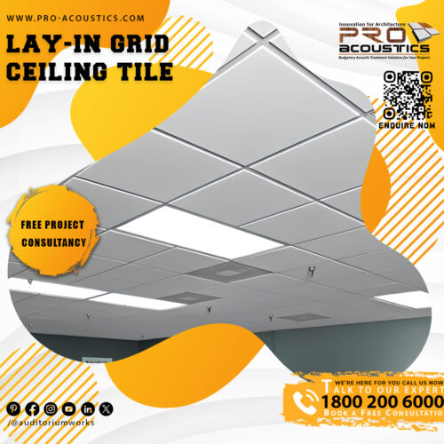 Lay-In Metal Grid Ceiling Tile
